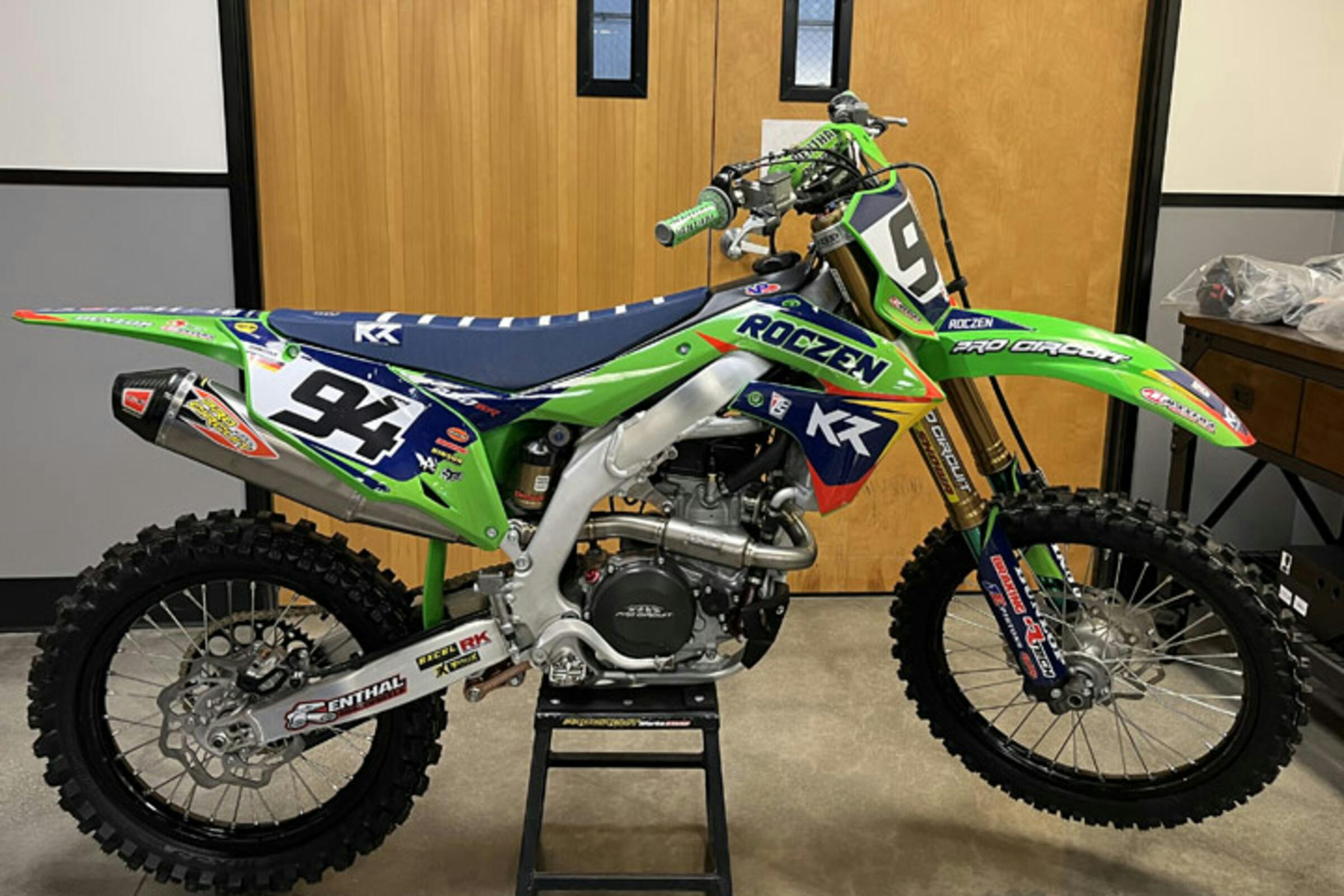 You can buy Ken Roczen's Pro Circuit Kawasaki - Racer X
