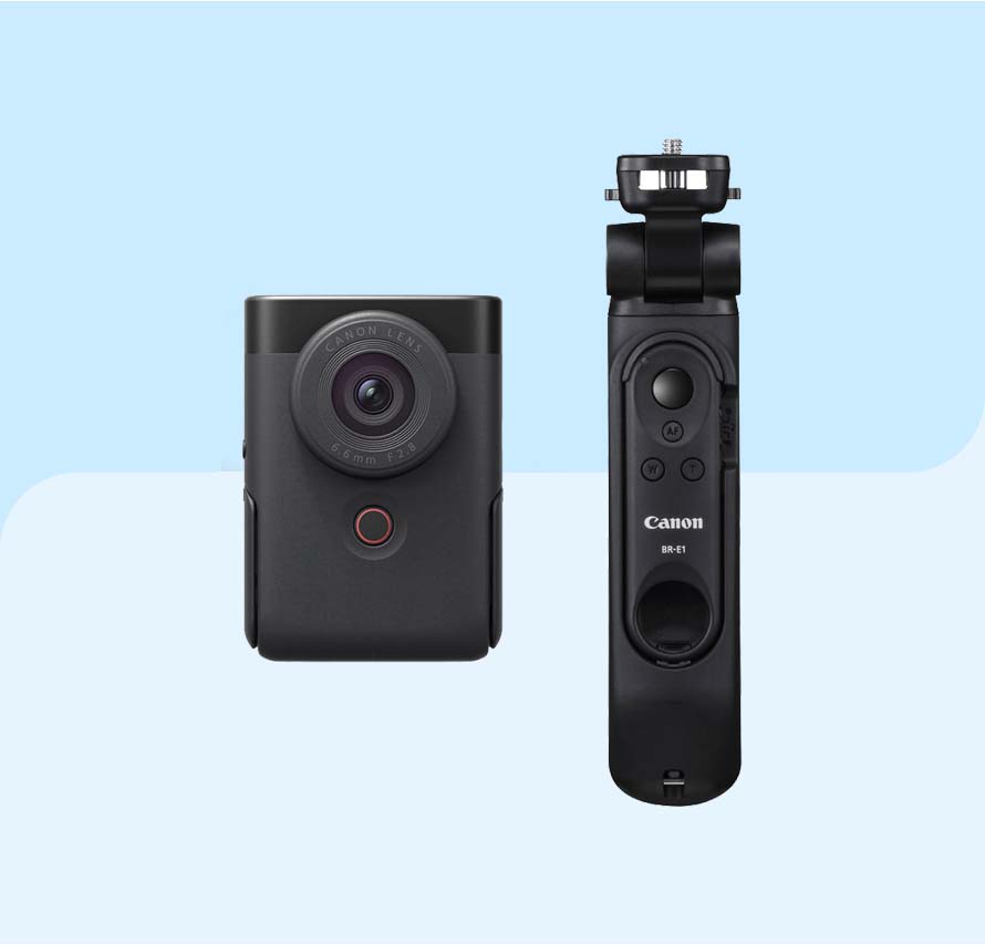 レンタル] キャノン Canon PowerShot V10 トライポッドグリップキット