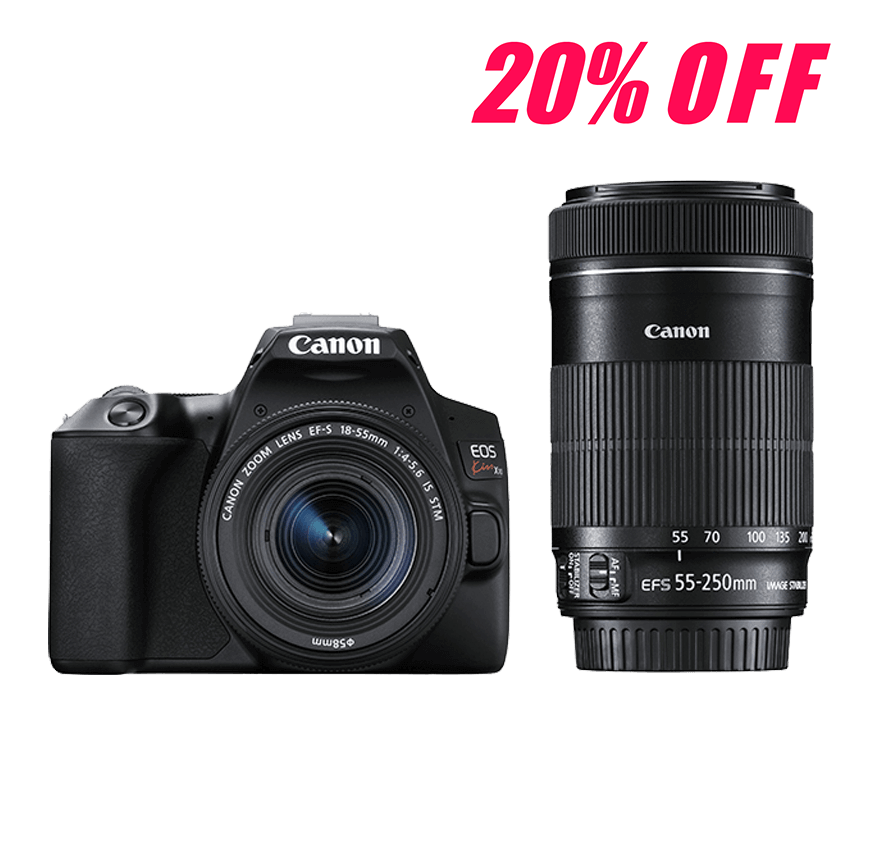 レンタル] キャノン Canon EOS Kiss X10i ダブルズームキット｜一眼