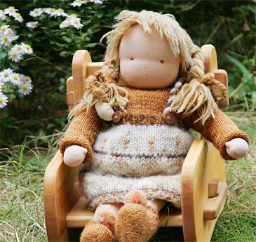 ウォルドルフ人形 材料キット 着せ替え人形 005:C体(40cm)＜公式