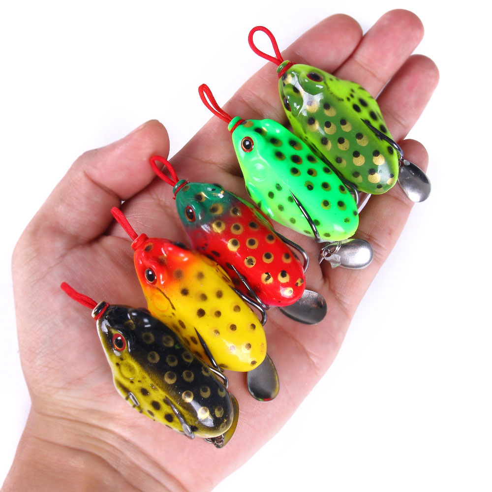 トッパーウォーター 13g ソフトプラスチックエッグフロッグ ルアー