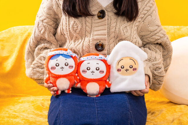 テーブルにちいかわ、ハチワレを座らせたい！ 「ちいかわ たこイカくじ