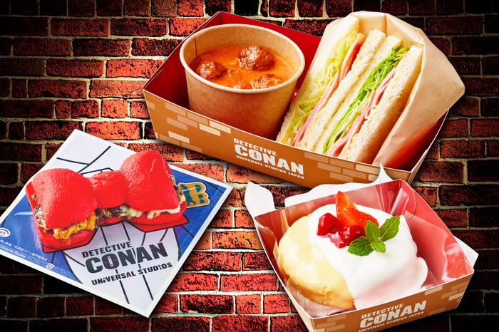 コナン」蝶ネクタイサンド＆「セーラームーン」乙女ときめくケーキも