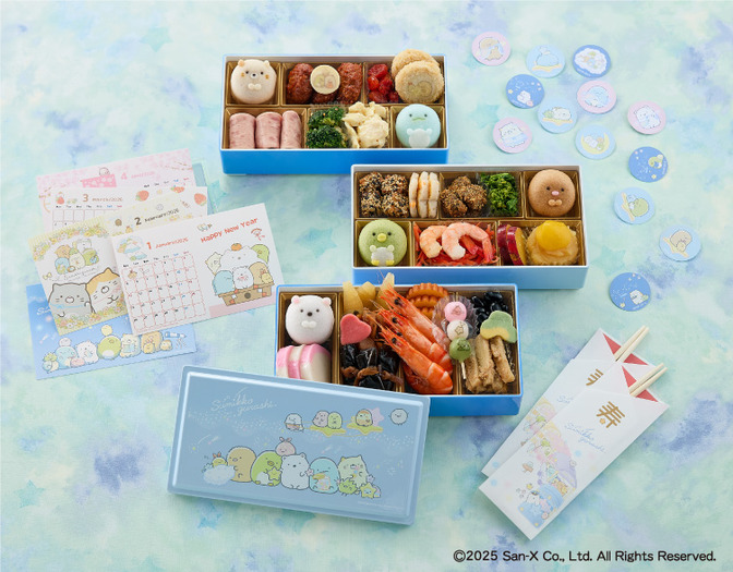 すみっコぐらし」しろくま、ぺんぎん？、とんかつ…すみっコたちが正月