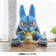 ポケモン』高さ約120cmの「ぬいぐるみ 等身大ルカリオ」登場！予定数に
