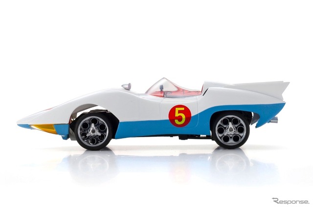 手のひらサイズの「マッハ号」が光って走る！ 京商「FIRST MINI-Z