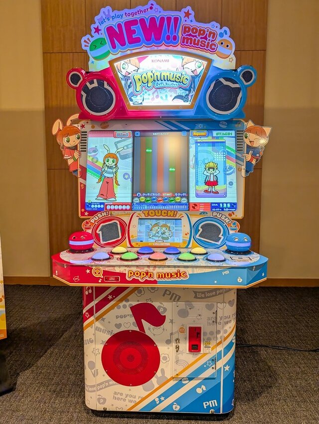 ユーザーに愛される筐体を作る！『pop'n music』新筐体フォトレポ