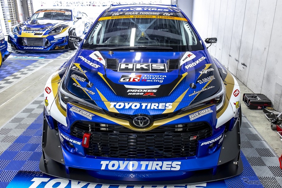 新車『GRカローラ』で2年連続のD1王者へ！Team TOYO TIRES DRIFTに松山