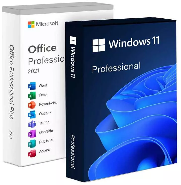 Microsoft Windows 11 Pro + Office 2021 Pro Plus licenta