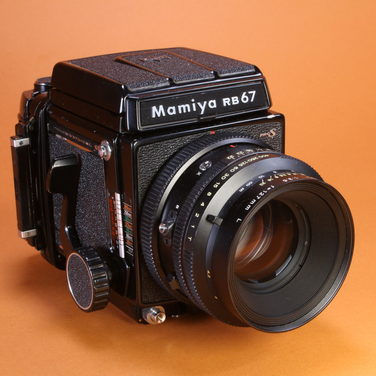 マミヤ Mamiya RB67 Pro + 127mm f3.8 中判 2671 マミヤ Mamiya RB67 Pro +
