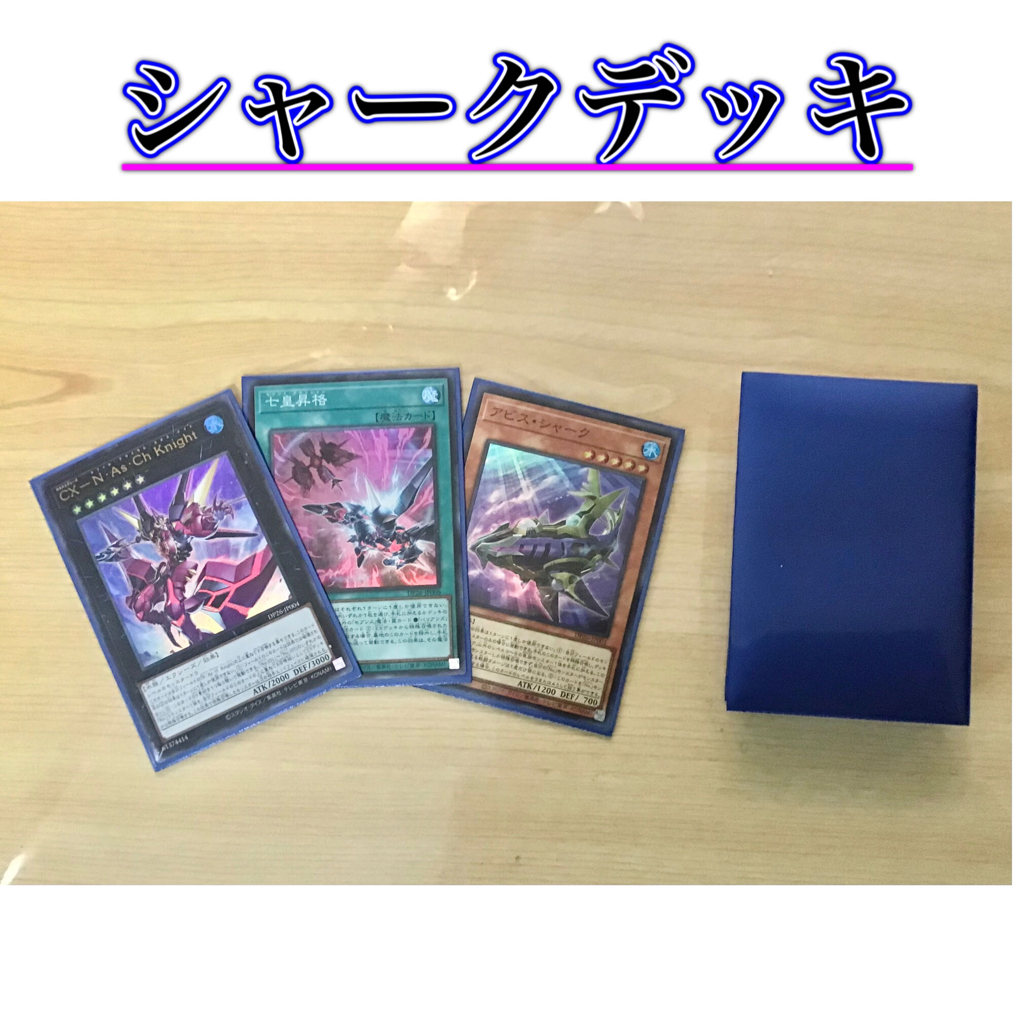 遊戯王 本格構築 デッキ メイン&EX15&二重スリーブ 本格構築 竜剣士