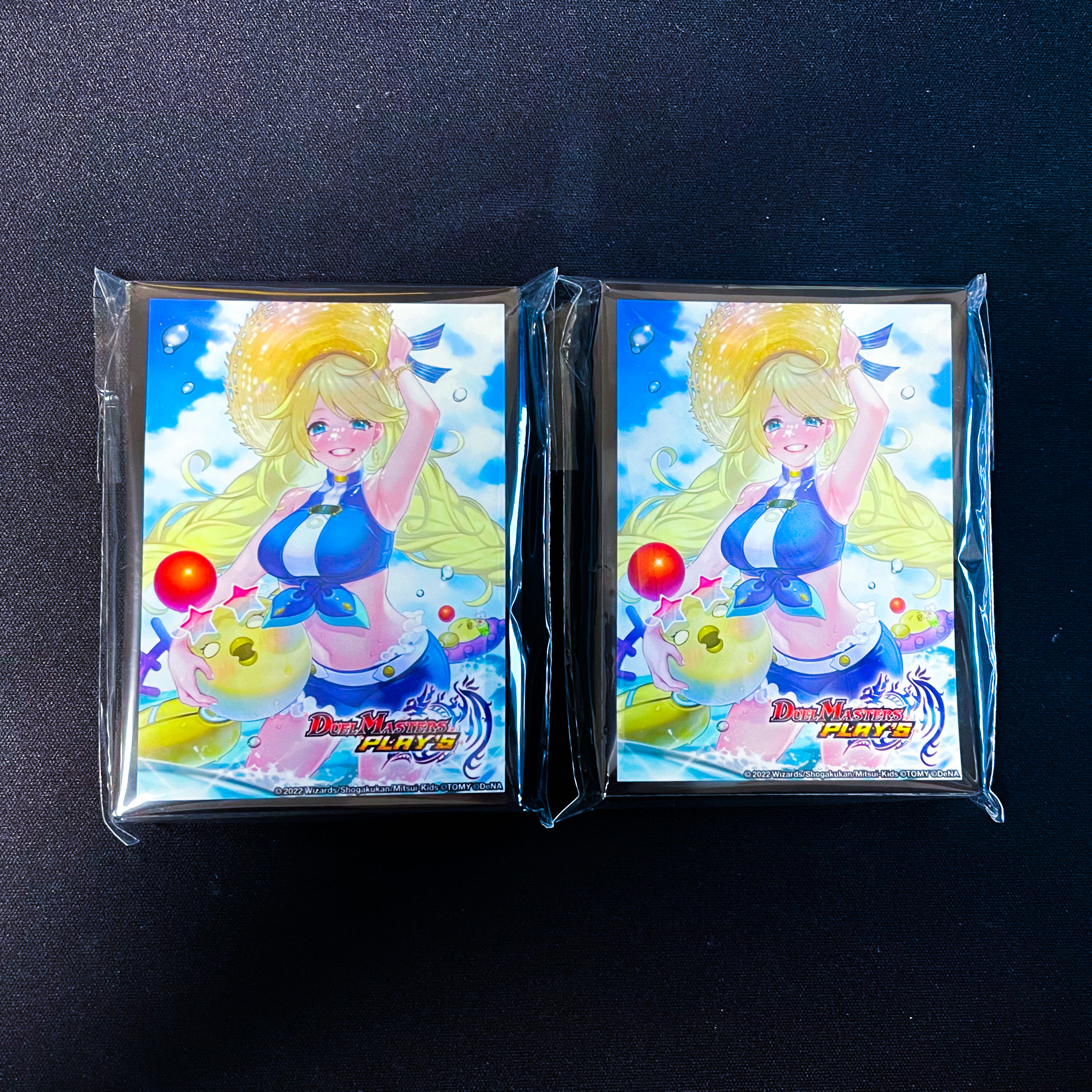 デュエプレ コラボデッキ 五守護エレナスリーブ 2個セット 1枚の通販