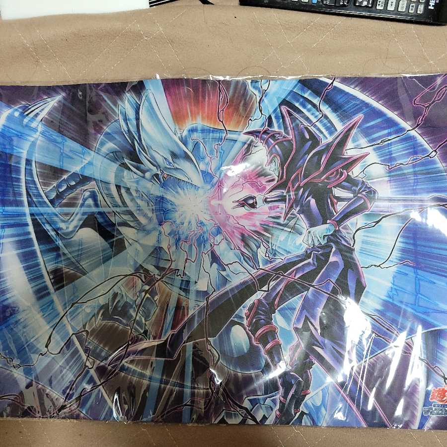 遊戯王の日 青眼の白龍 ブラックマジシャン 対峙する宿命 プレイマット
