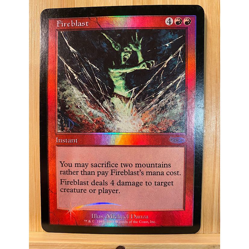 Fireblast 火炎破 foil4枚セット マジックザギャザリング ミントモール