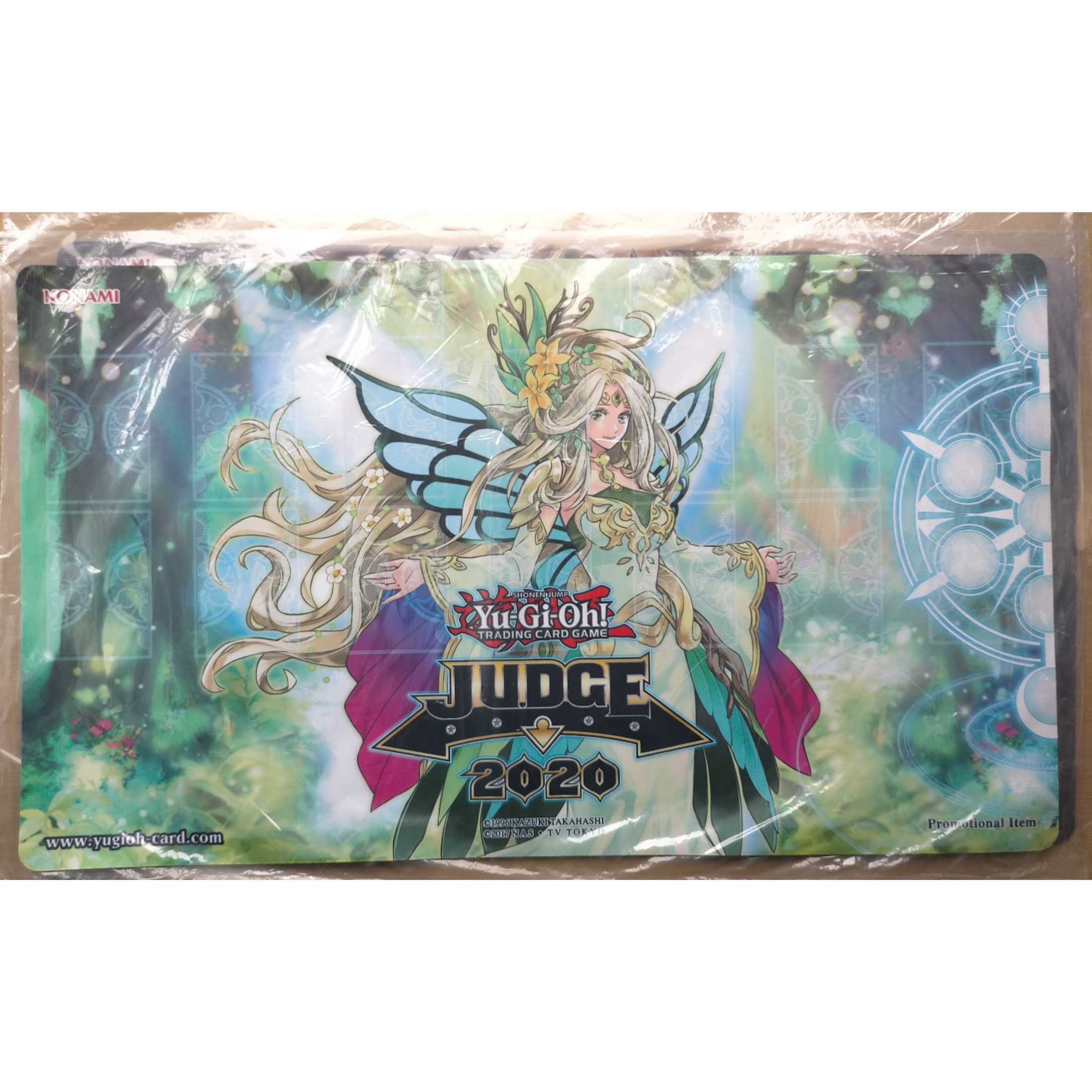 遊戯王 公式 プレイマット 死の王ヘル 光の王 マルデル JUDGE 未開封品