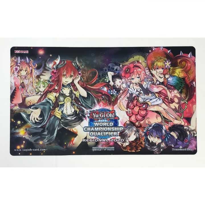 遊戯王 WCQ アロメルス フレシア 蠱惑魔 蟲惑魔 公式 プレイマット