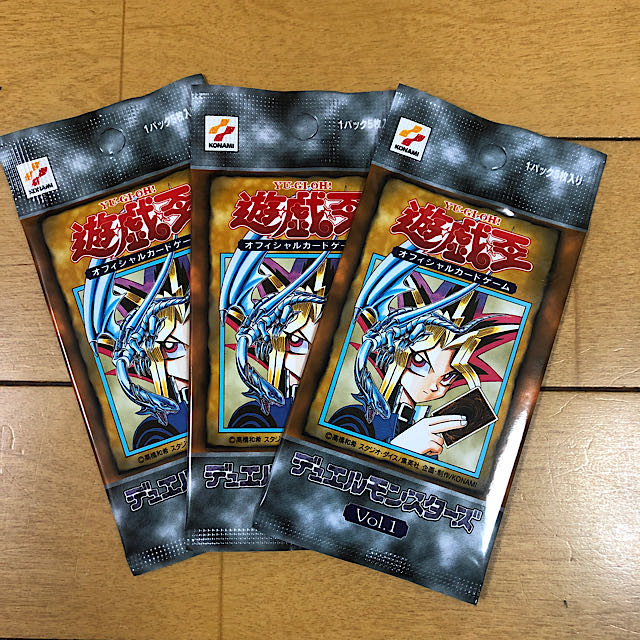 遊戯王 Vol.1 復刻版 3パックの通販 1153967019（2125682152） | magi