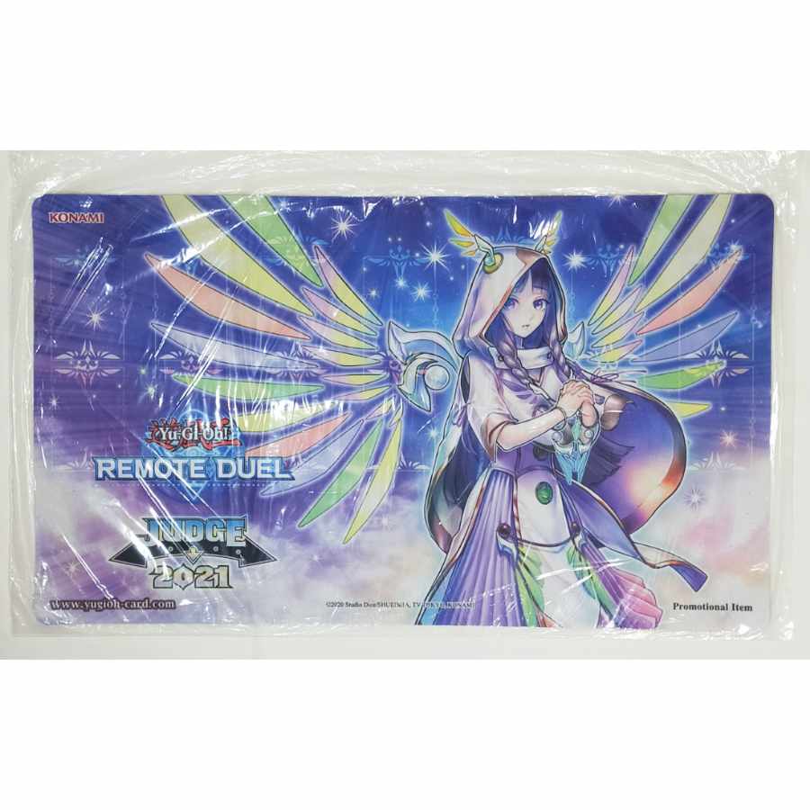 未開封 遊戯王 プレイマット 宣告者の神巫 リモート Judge ジャッジ