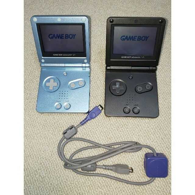 任天堂 ゲームボーイアドバンスSP ☆2台！通信対戦セットの通販