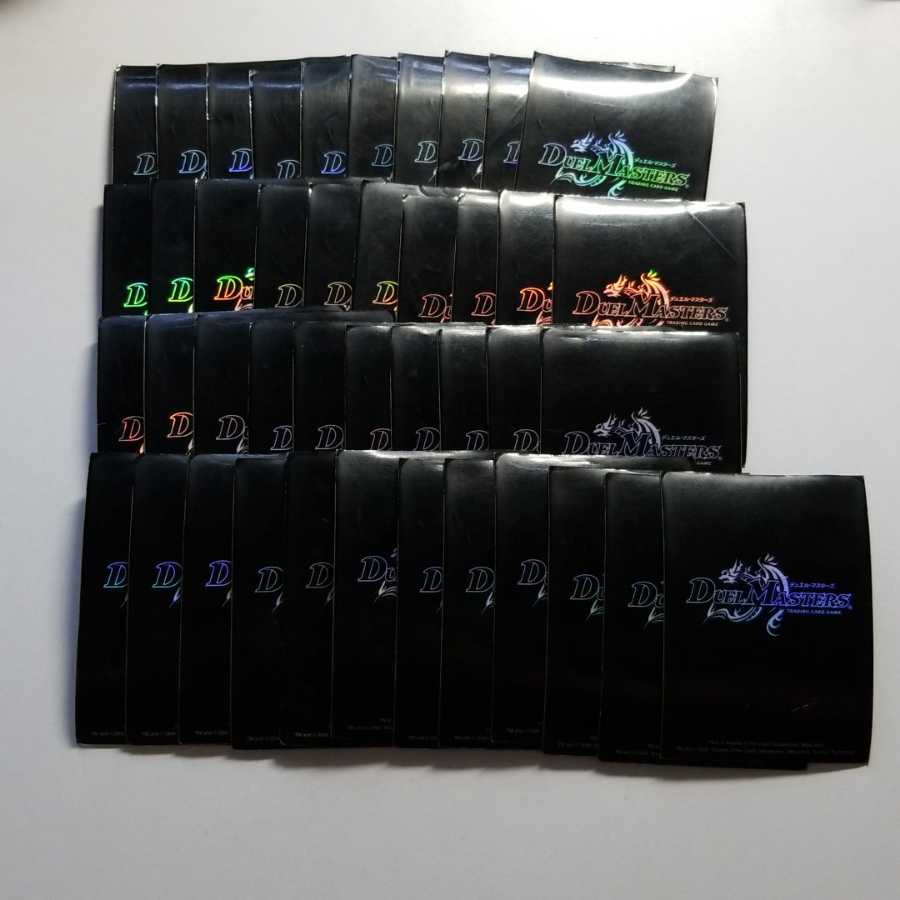 デュエルマスターズ 公式スリーブ 黒 42枚 最終値下げの通販 小倉