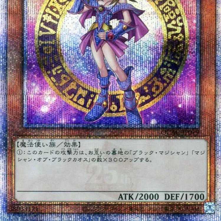 鑑定品 PSA10 】 極美品 絵違い ブラック・マジシャン 25th 鑑定品