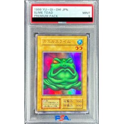 PSA9鑑定済〕カエルスライム(初期)【ウルトラ】{-}《モンスター》 1枚