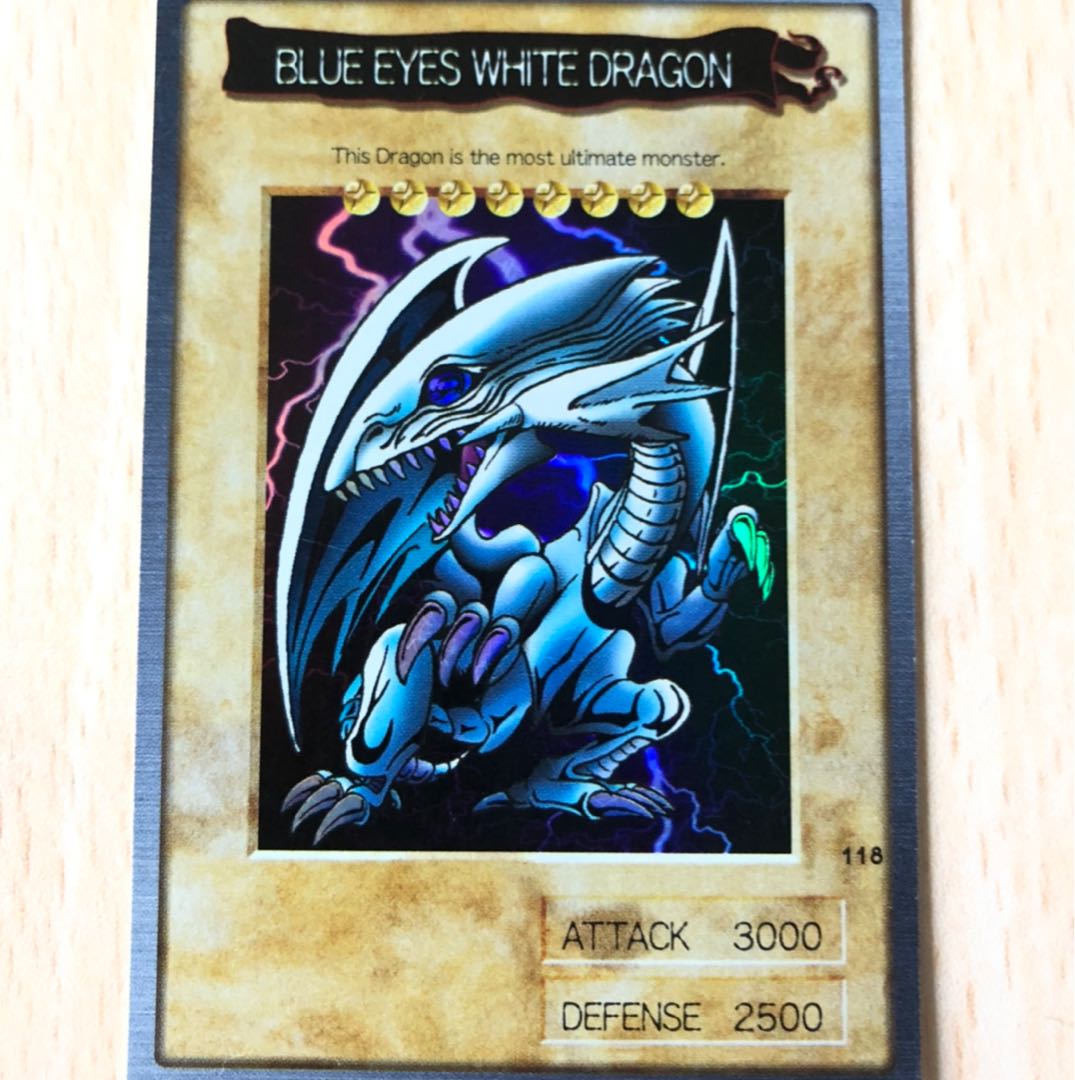 青眼の白龍 海外版 初期 バンダイ版 レア 1枚の通販 げち（838660905