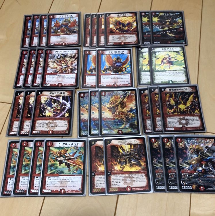 ドラゴンより強い鳥【デイガファイアーバード】 デッキ&二重スリーブ