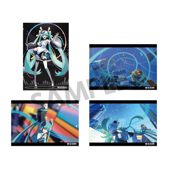 代引き利用不可】HATSUNE MIKU EXPO 10th Anniversary ポストカード