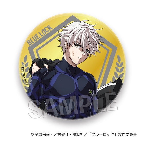 ブルーロック 咆哮！！金メダル風缶バッジ 凪 誠士郎｜ホビーの総合