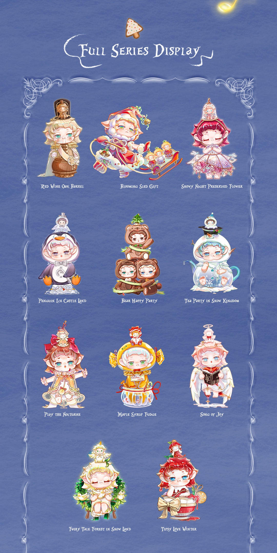 Heyone FAYA（ファヤー） 雪国の小夜曲シリーズ トレーディング