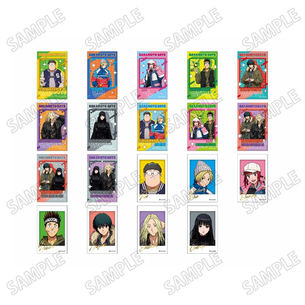 SAKAMOTO DAYS 描き下ろしミニフォトカードコレクション JF25 19個入り
