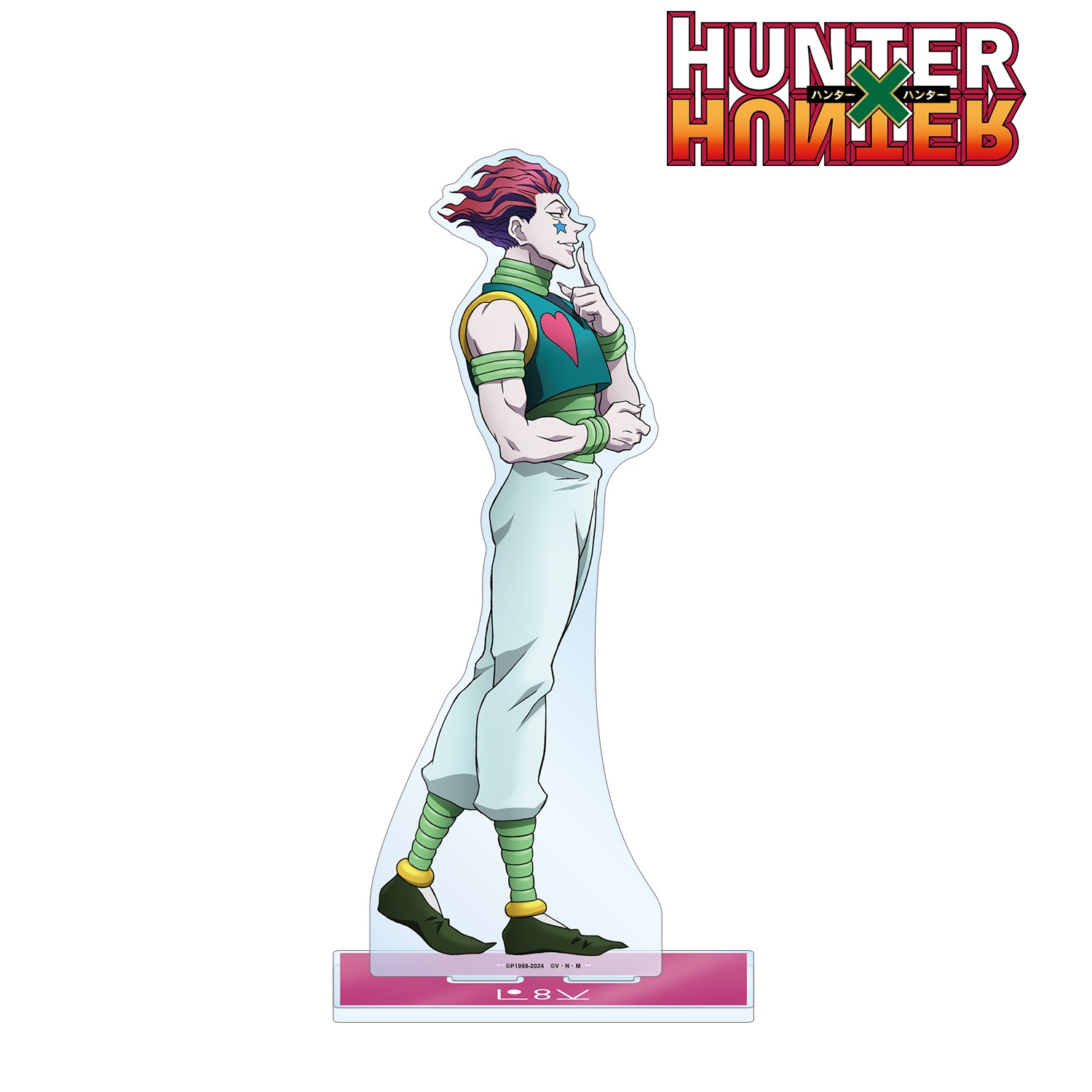 HUNTER×HUNTER 描き下ろし ヒソカ 歩みver. 特大アクリルスタンド