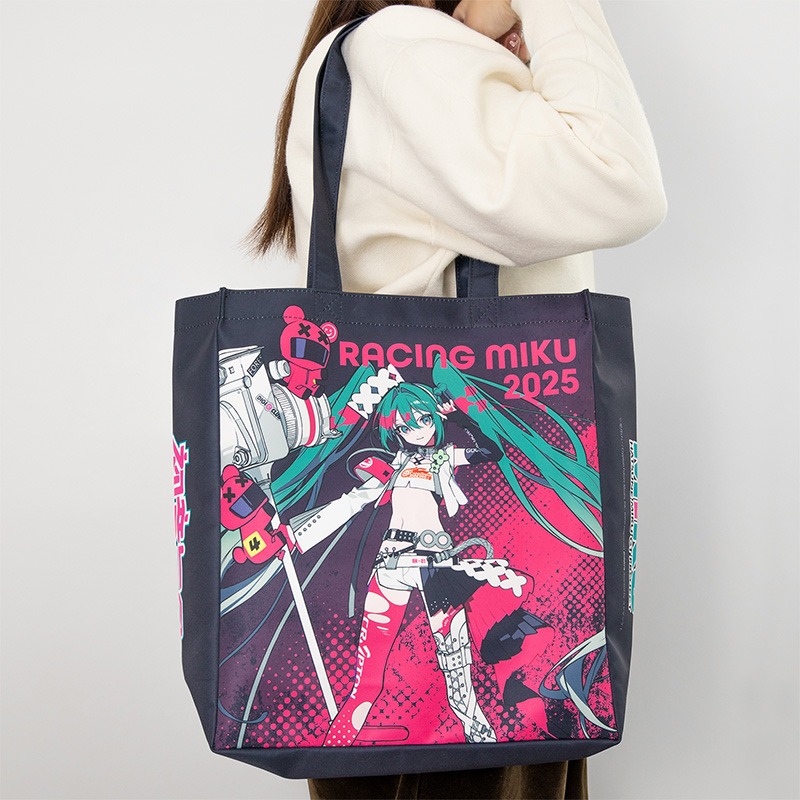 レーシングミク 2025 キービジュアル1 Ver. マチありトートバッグ