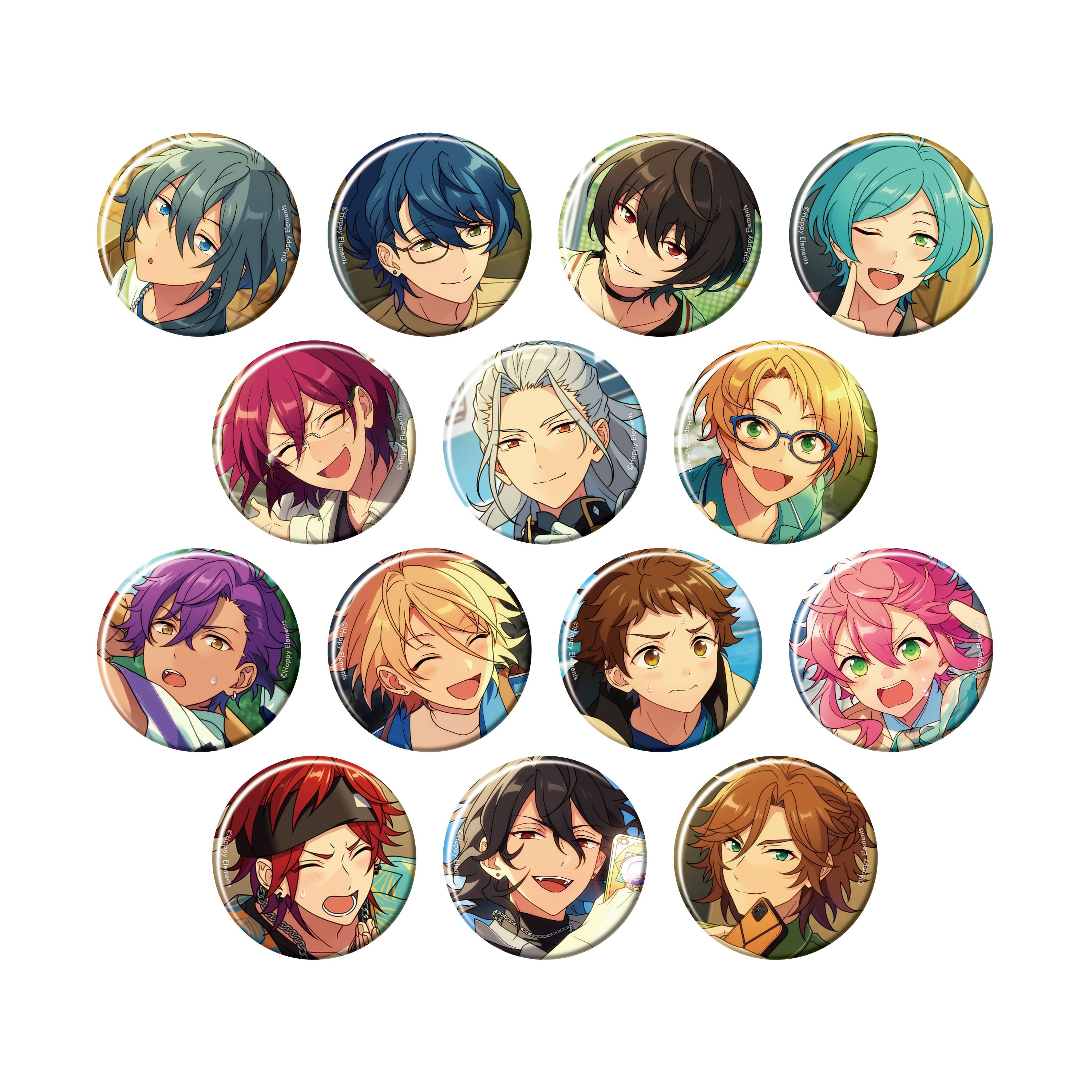 あんさんぶるスターズ！！ コレクション缶バッジ［2025 Apr.］-Casual