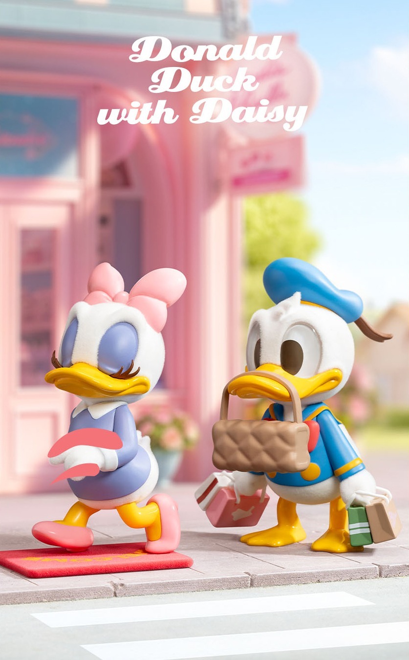52TOYS BLINDBOX ドナルドダック デイジーと一緒 8個入り1BOX｜ホビー