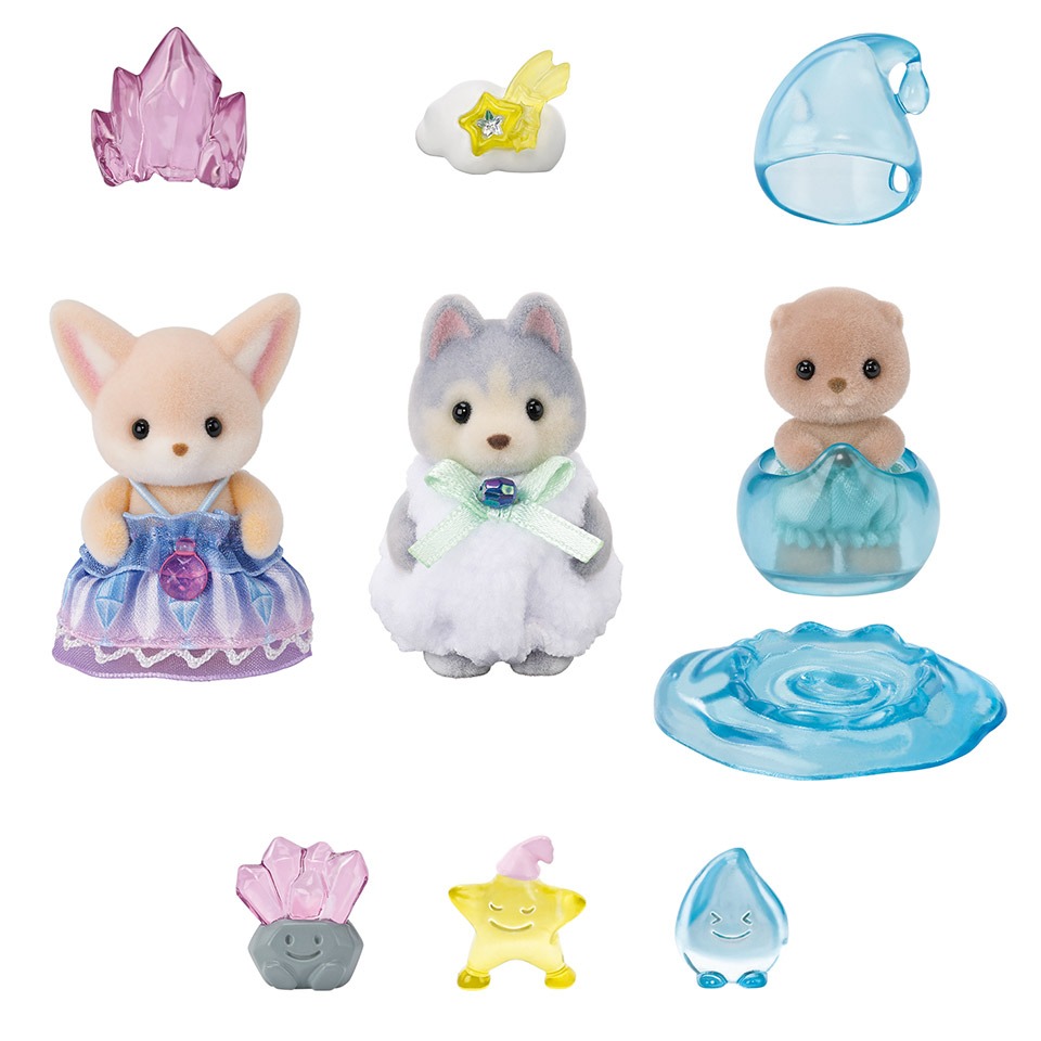 シルバニアファミリー F-44 妖精の森のふしぎな赤ちゃんセット｜ホビー