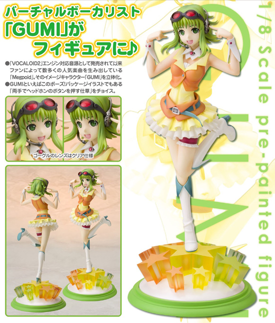 コトブキヤ メグッポイド 1/8 GUMI｜ホビーの総合通販サイト ホビー