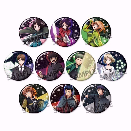 HS特典付き】ワールドトリガー トレーディング缶バッジ vol.4 10個入り