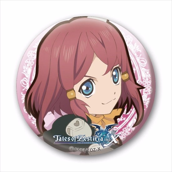テイルズ オブ ゼスティリア ザ クロス 缶バッチ100 ロゼ｜ホビーの
