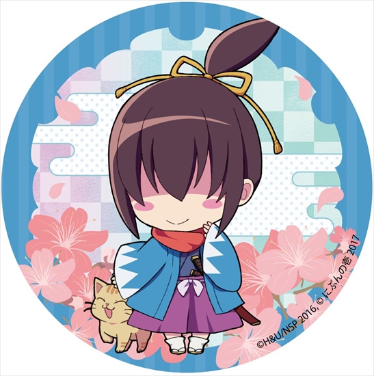 ちるらん にぶんの壱 キャラコレ！ SDキャラ缶バッジ 沖田総司｜ホビー