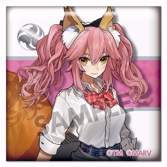 Fate/EXTELLA トレーディングスクエア缶バッジ 50個入り1BOX｜ホビーの