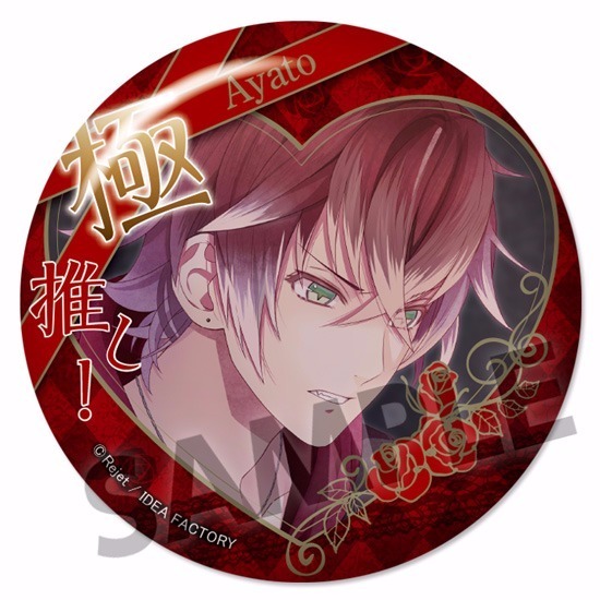 DIABOLIK LOVERS 無神アズサ 万魔殿 ホロ 缶バッチ
