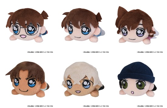 名探偵コナン 寝そべりぬいぐるみ ぷち 6個入り1BOX｜ホビーの総合通販