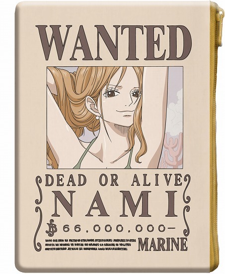 ワンピース 手配書ポーチ ナミ｜ホビーの総合通販サイト ホビーストック