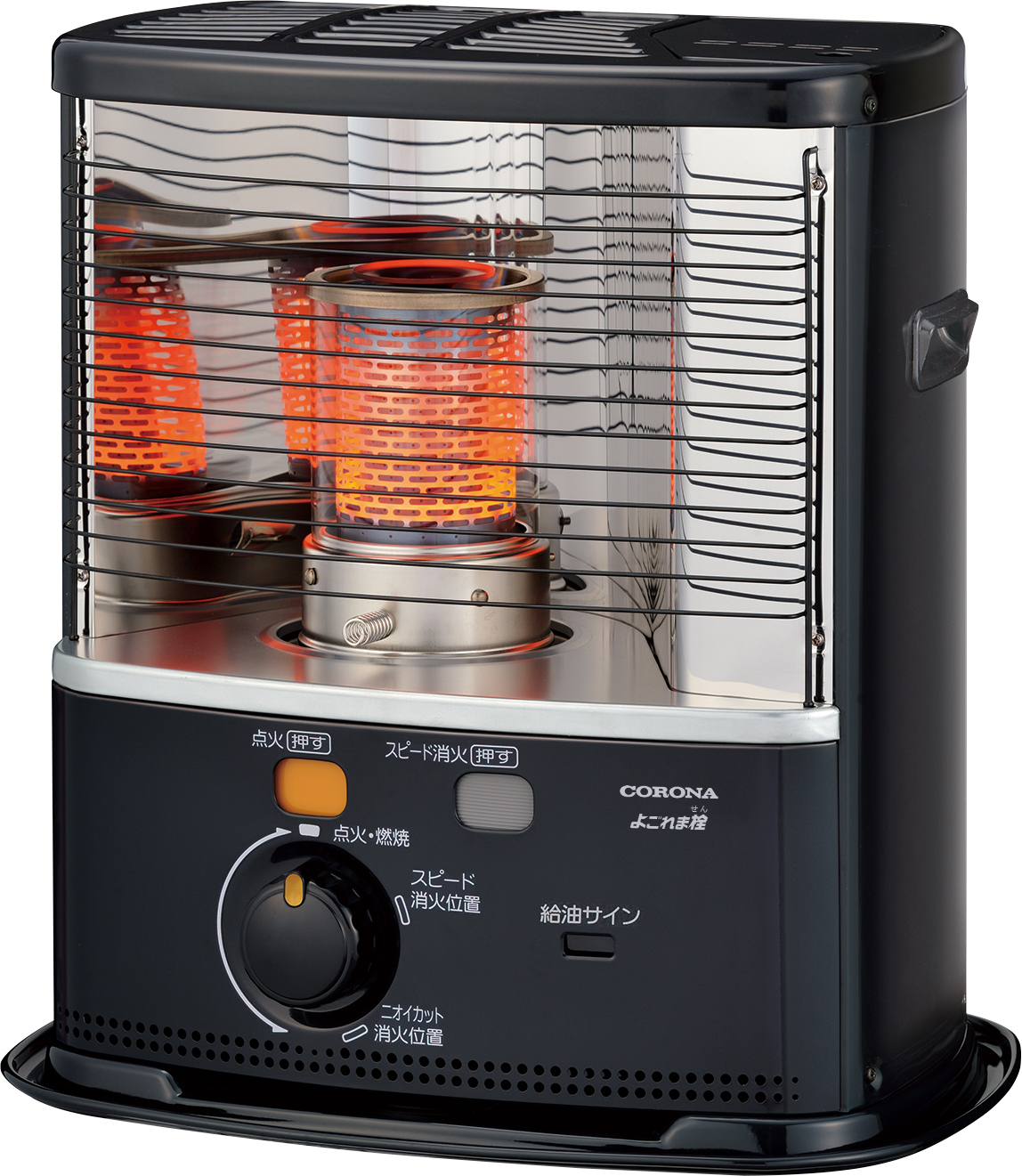 CORONA 石油ストーブ2．2kW ダークグレー ／ RX