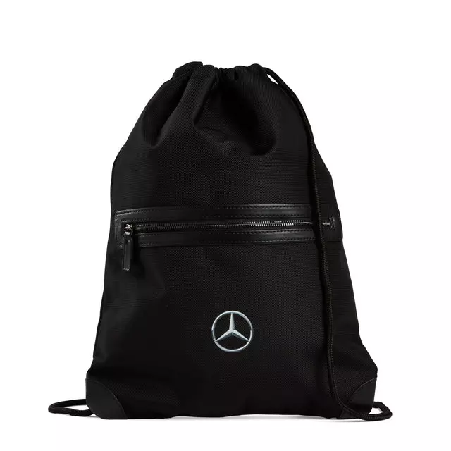 1445307-00 - Mer Upscale Drawstring Bag Black Mercedes-Benz USA Parts