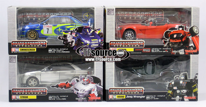 Binaltech BT-01 to BT-04 – Die-Cast Realism Begins