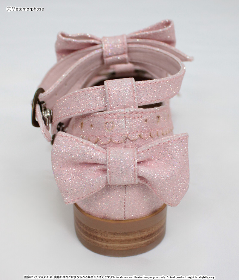 トリプルリボンクロスストラップシューズ - 靴 | メタモルフォーゼ