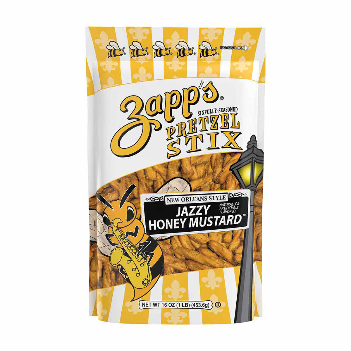 Buy Zapp's Jazzy Honey Mustard Pretzel Stix, 16 oz from Dollar